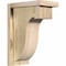 Ekena Millwork Del Monte Rough Sawn Corbel w/Backplate, Douglas Fir, 6"W x 10"D x 14"H COR06X10X14DEL01RDF - alternate 1